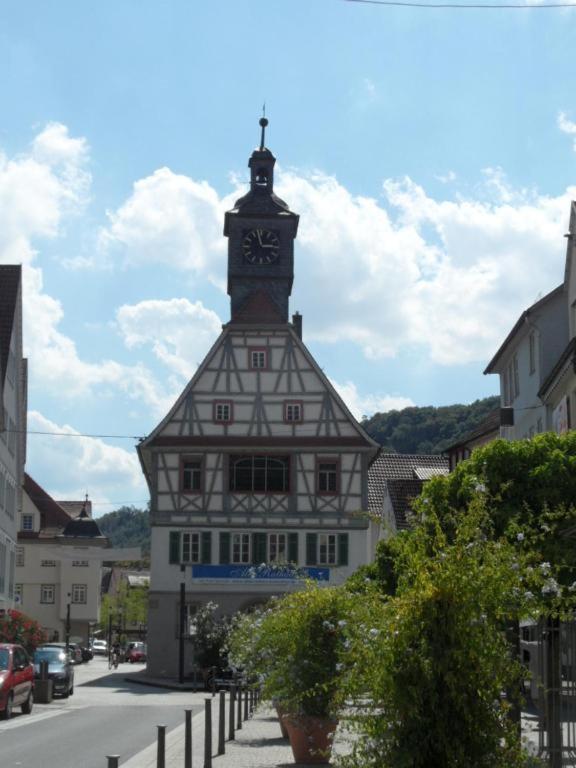 Hotel Gasthof Zum Engel Künzelsau Buitenkant foto